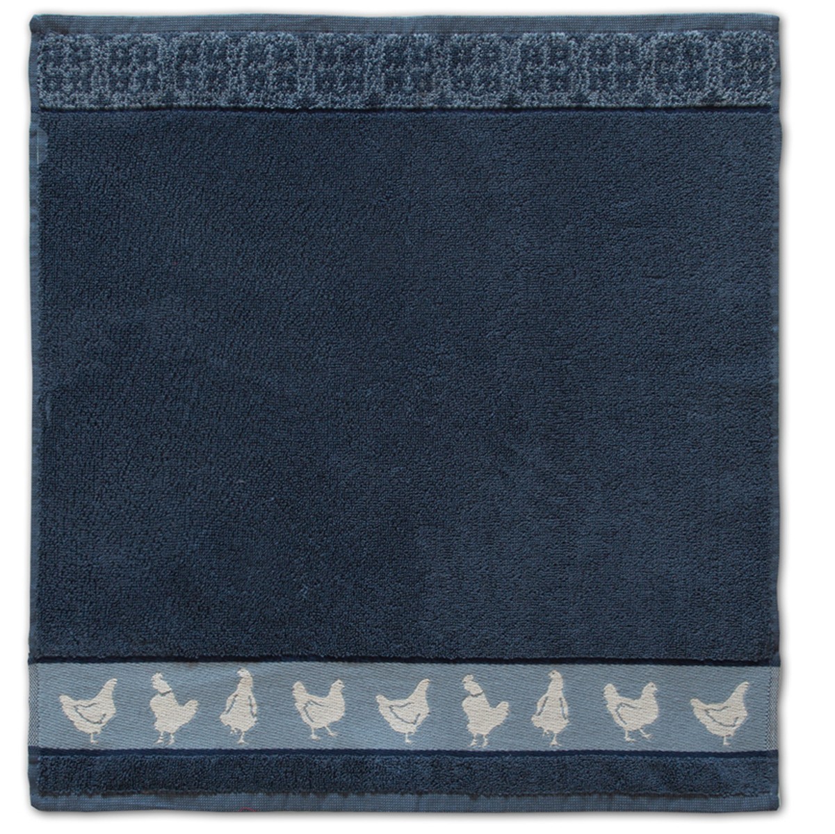 Keukendoek Chicken | Blue | 50 x 55 cm