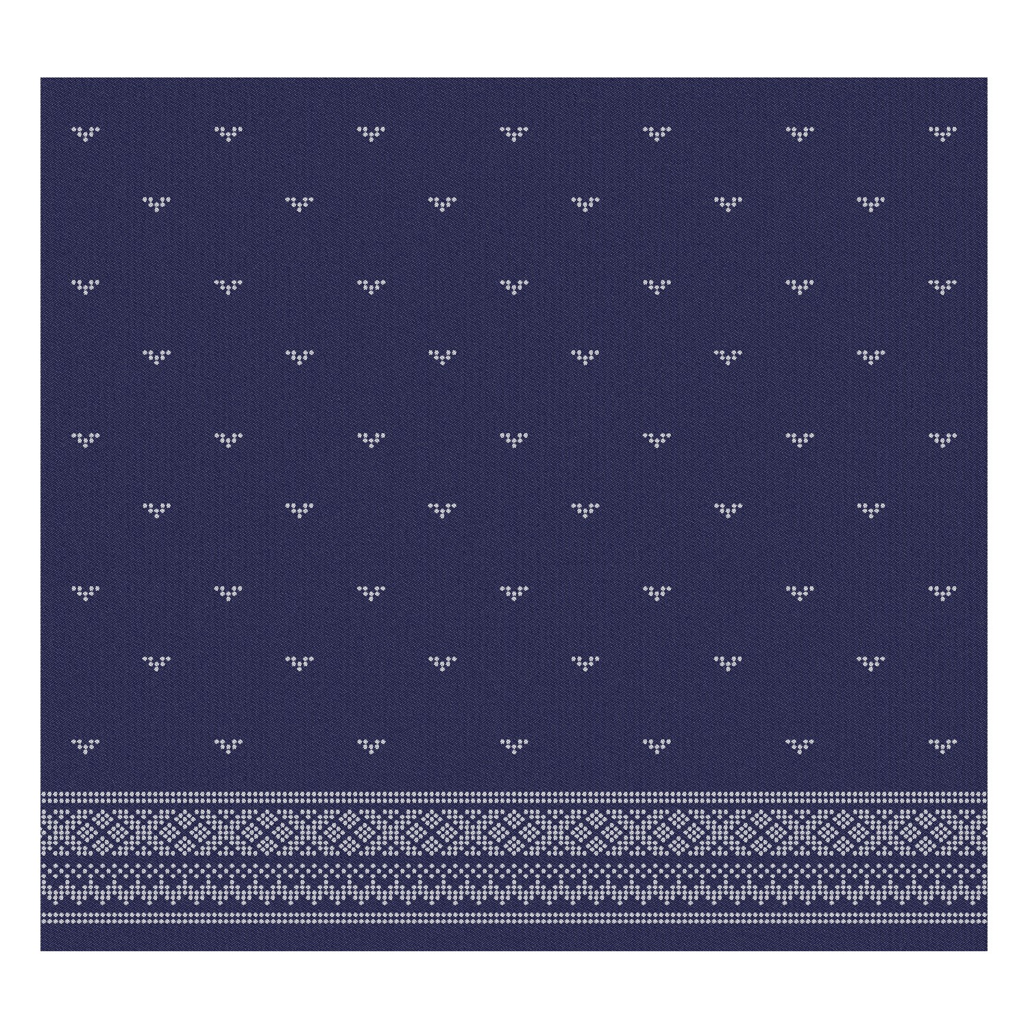 Theedoek Fjord | Indigo | 60 x 65 cm