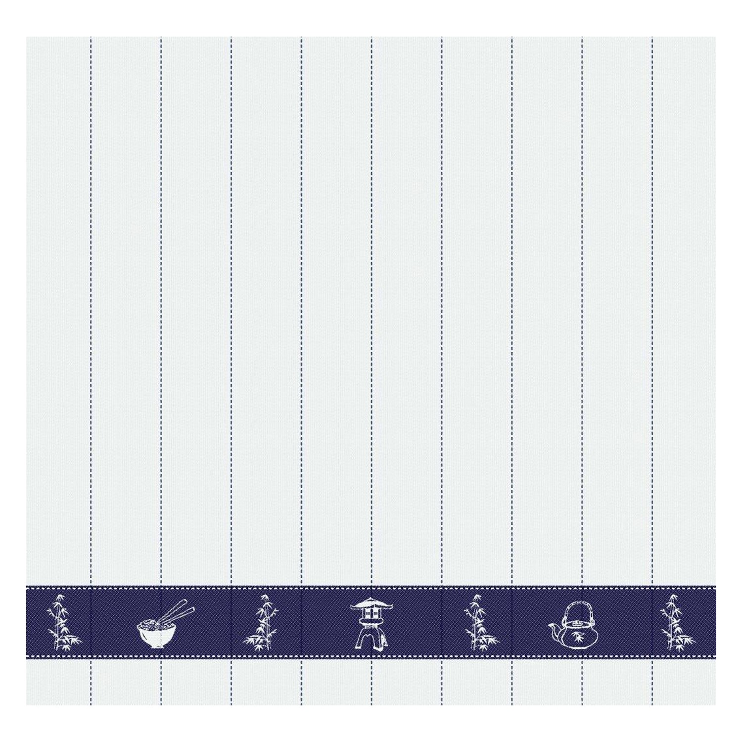 Theedoek Haru | Indigo | 60 x 65 cm