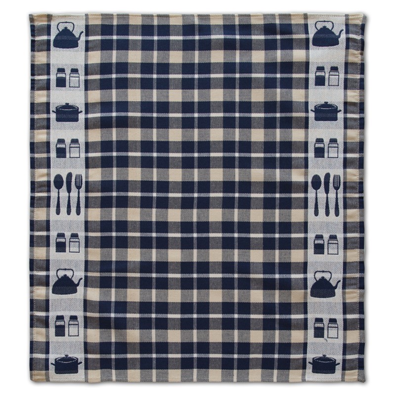 Theedoek Kitchen | Blue | 60 x 65 cm