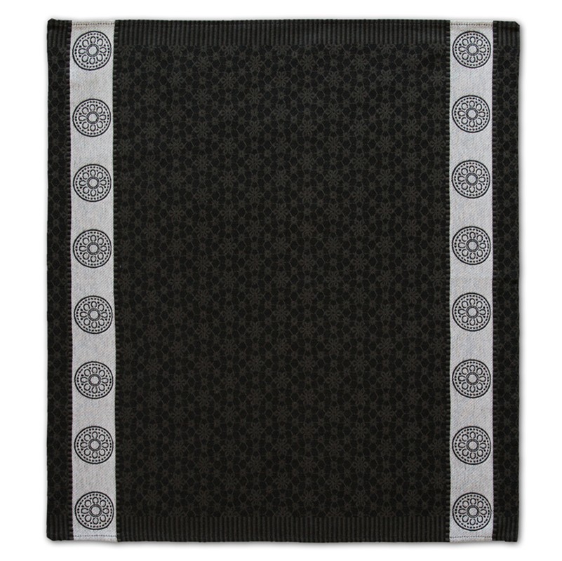 Theedoek Lace | Black | 60 x 65 cm
