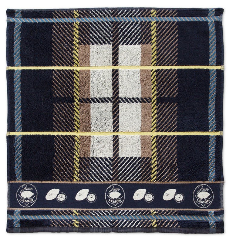 Keukendoek Lemon | Navy | 50 x 55 cm