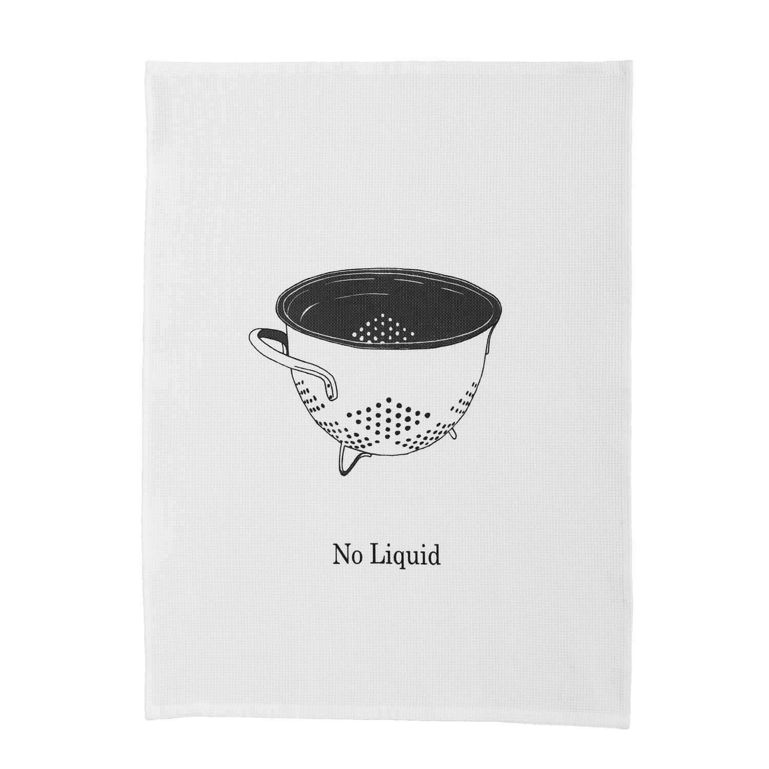 Theedoek No liquid | Wafelstructuur | White | 50 x 70 cm