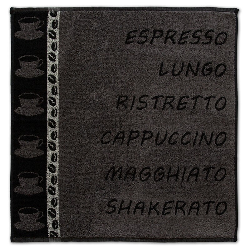 Keukendoek Ristretto | Anthracite | 50 x 55 cm