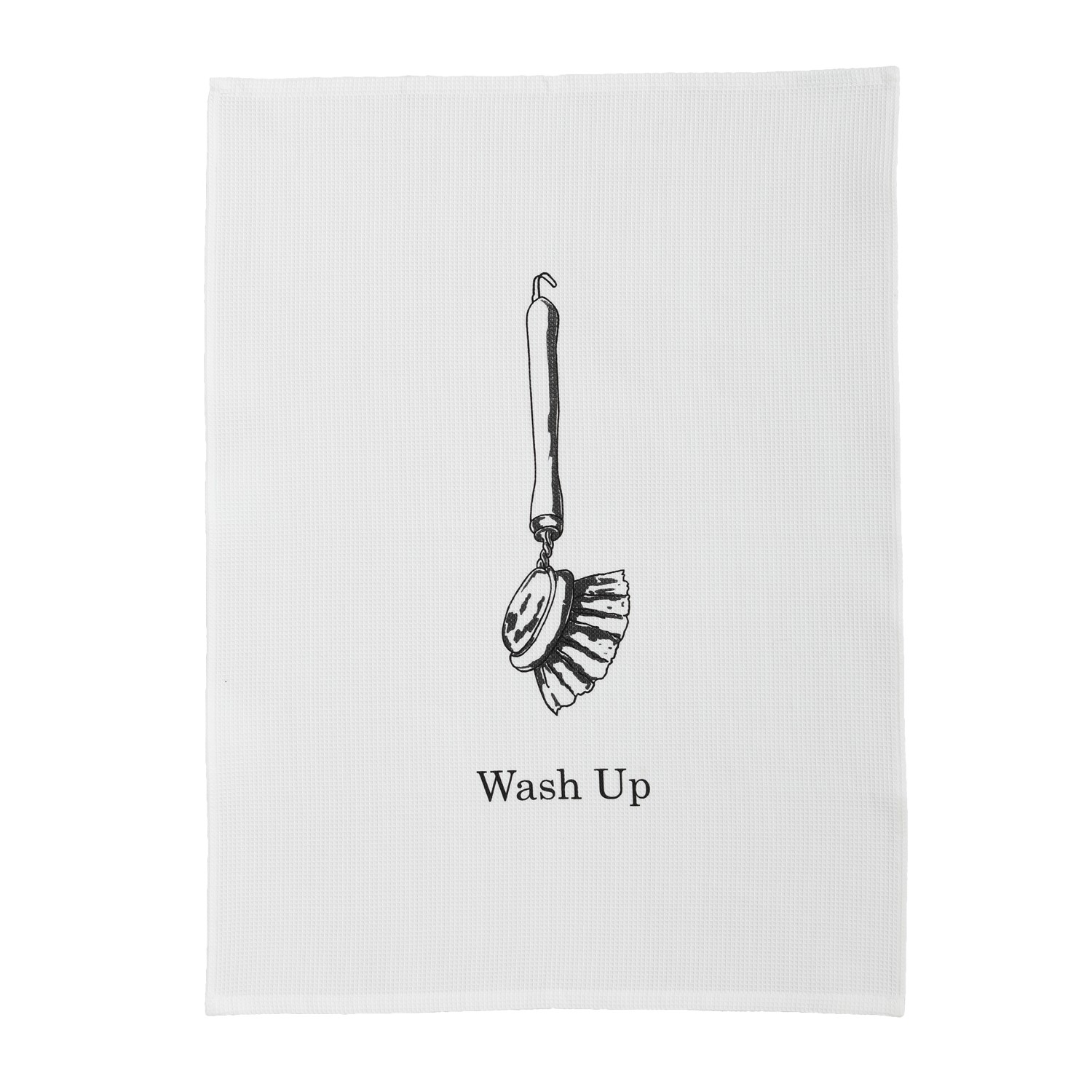 Theedoek Wash up | Wafelstructuur | White | 50 x 70 cm