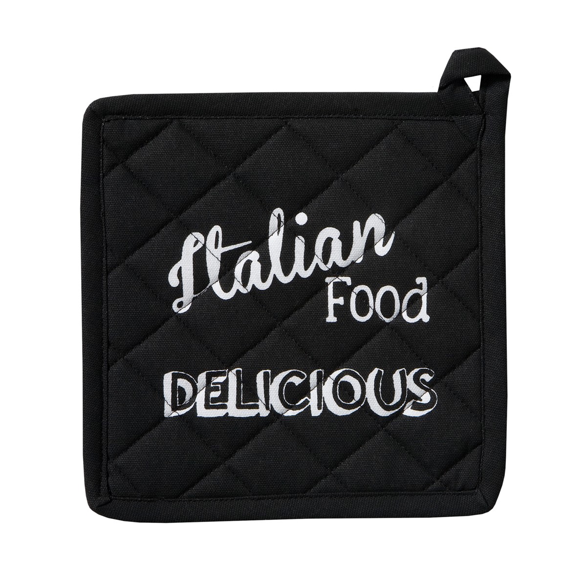 Pannenlap Italian Food | Black | 20 x 20 cm