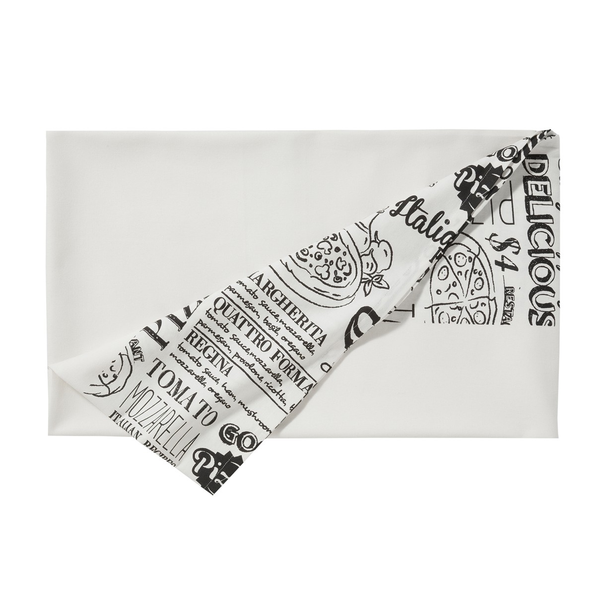 Tafelkleed Italian Food | White | 140 x 240 cm