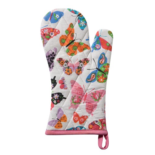 Ovenwant Butterfly | White | 18 x 36 cm