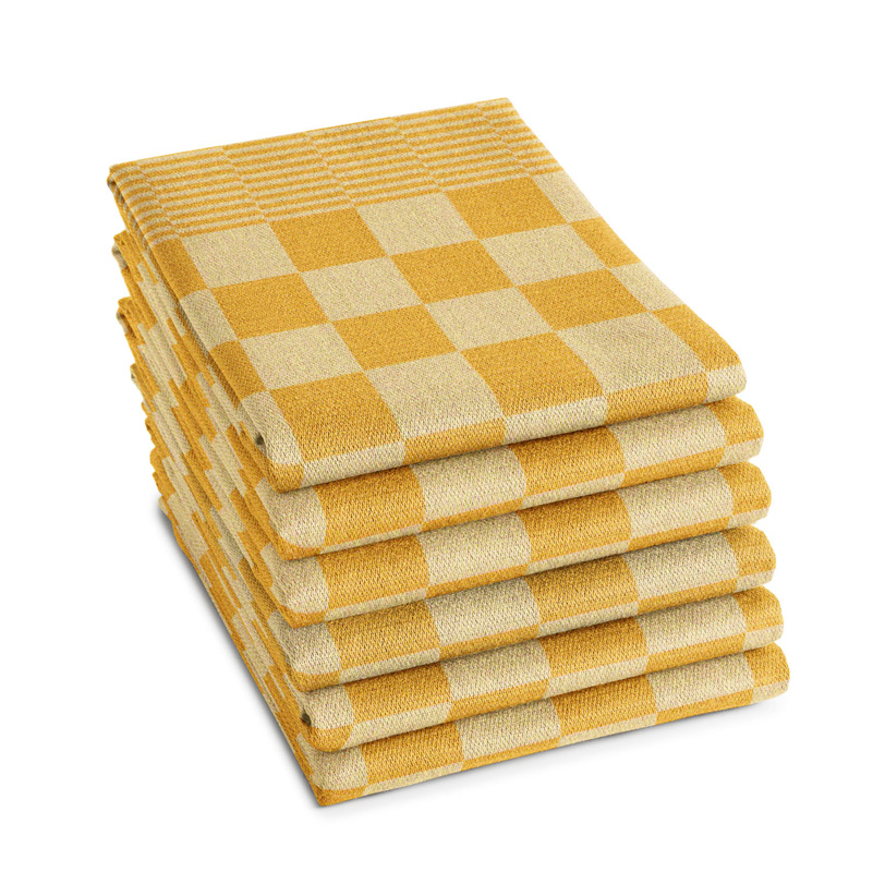 Theedoek Barbeque | Ochre | 65 x 65 cm