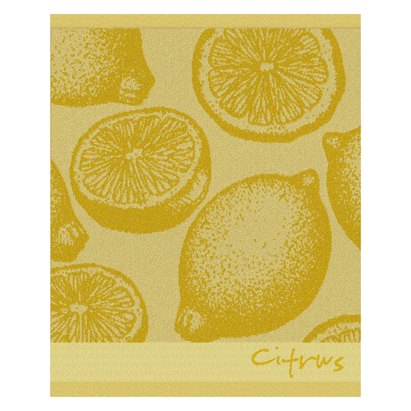 Keukendoek Citrus | Yellow | 50 x 55 cm