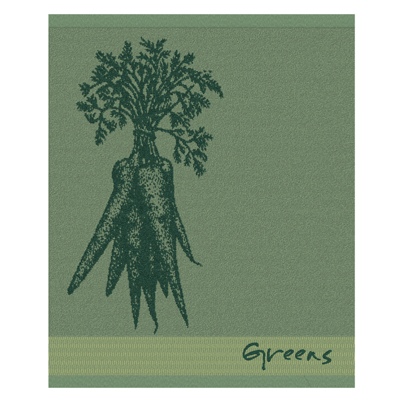 Keukendoek Greens | Green | 50 x 55 cm