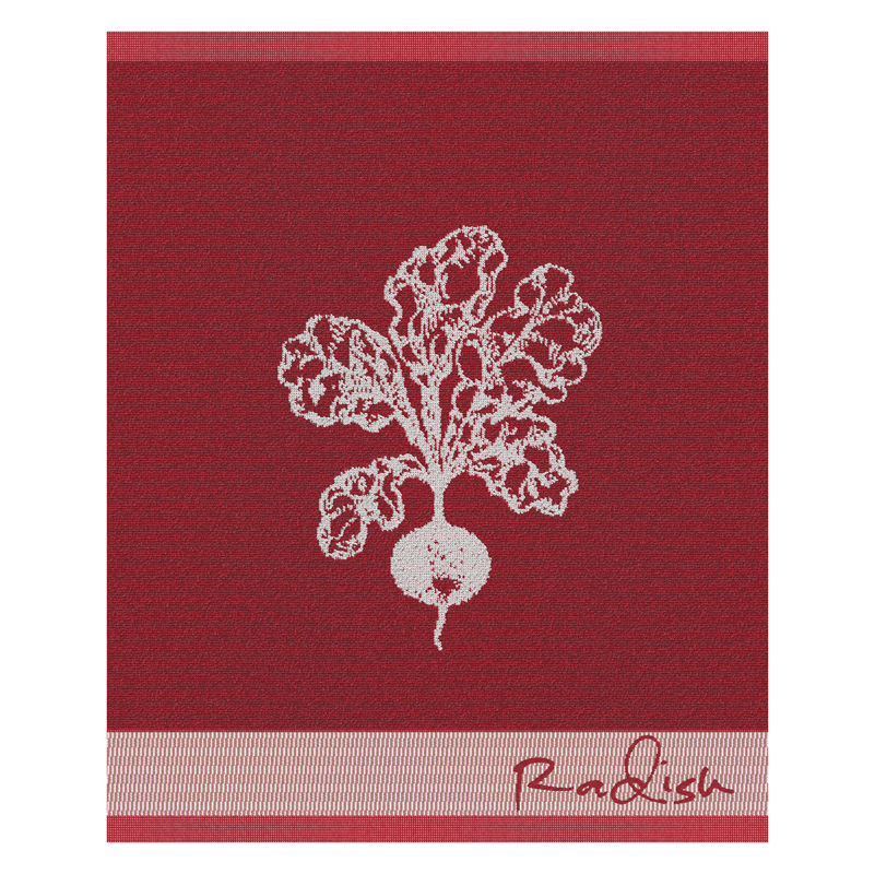 Keukendoek Radish | Autumn Red | 50 x 55 cm