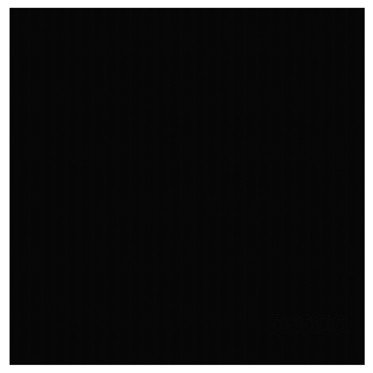 Theedoek Logo | Black | 60 x 65 cm