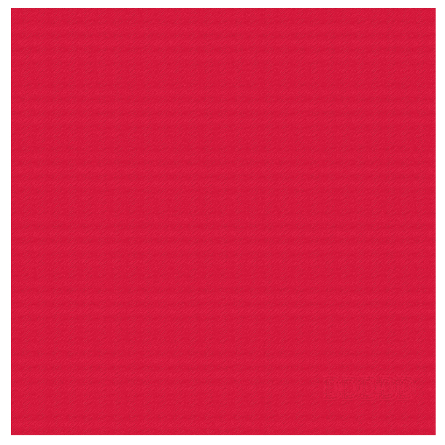 Theedoek Logo | Red | 60 x 65 cm