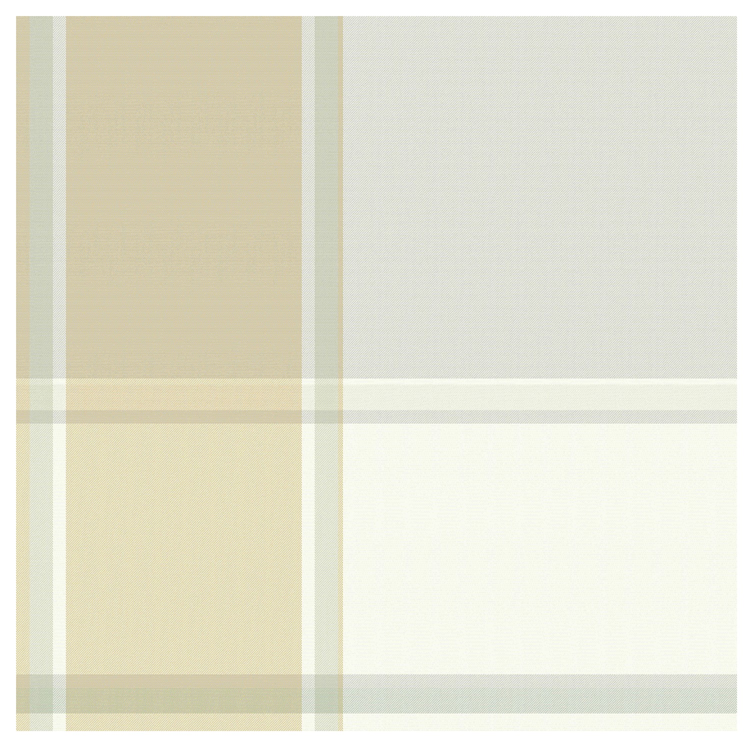 Theedoek Madras | Cream | 60 x 65 cm