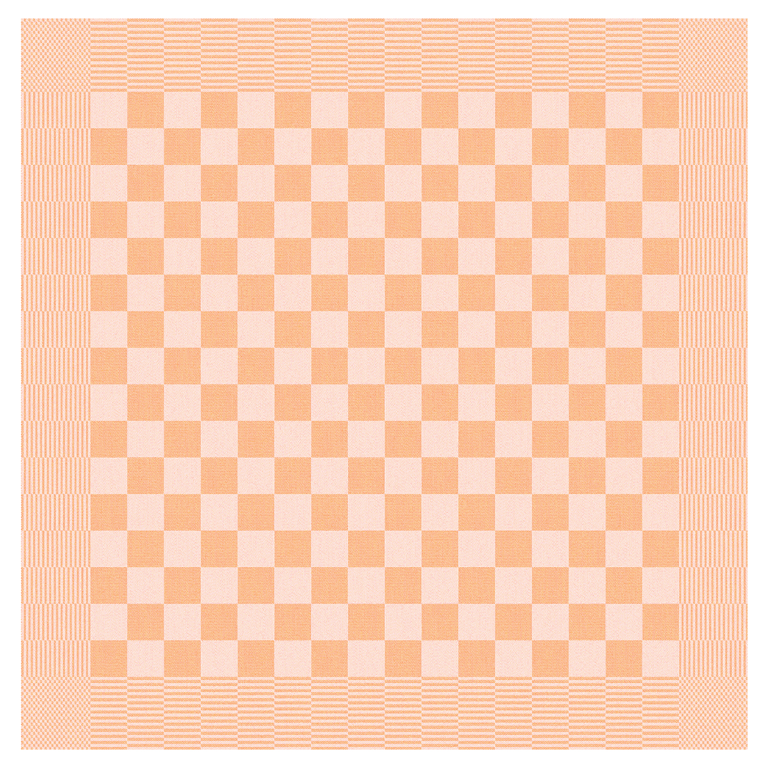 Theedoek Barbeque | Pastel Peach | 65 x 65 cm